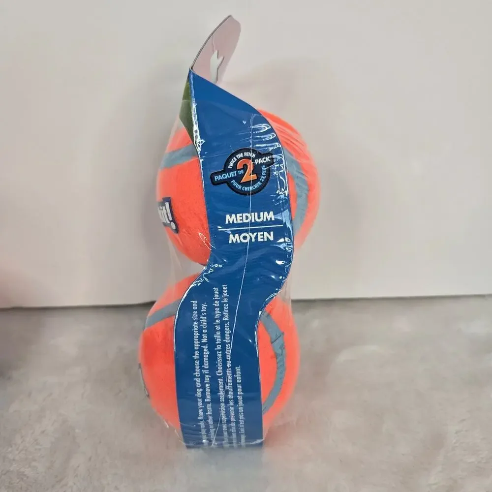 Chuckit! Tennis Ball Fetch Dog Toy – 8 Pack – Brand New